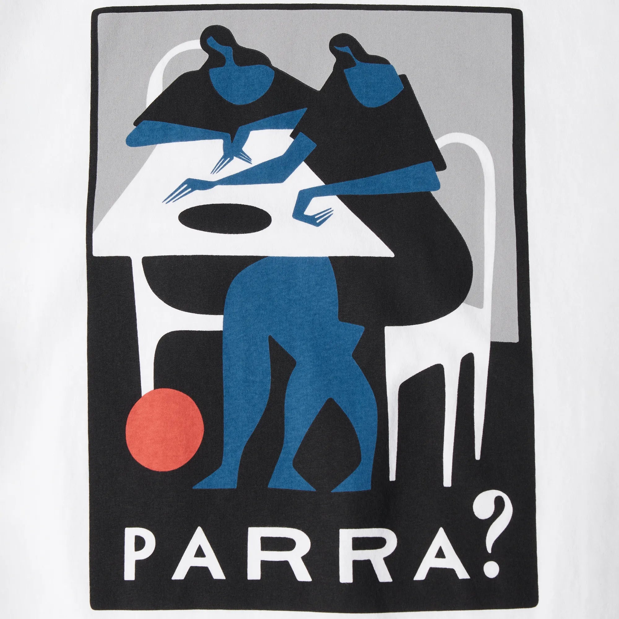Parra What Is This T Shirt White