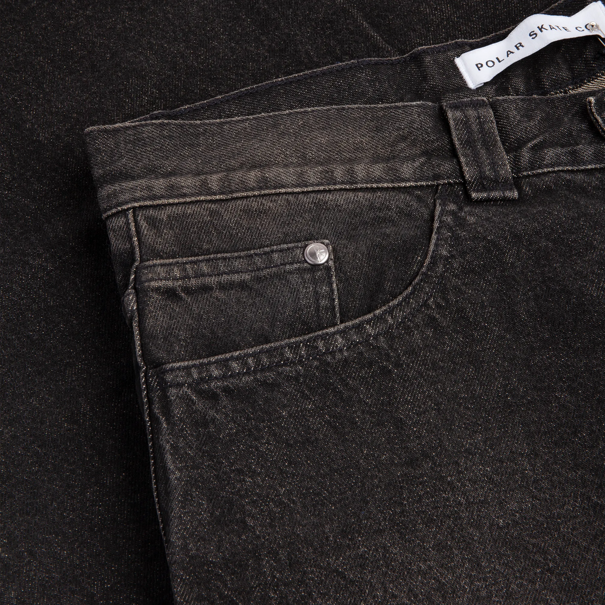 Jean Polar Skate Co. 93 Pants Dirty Black