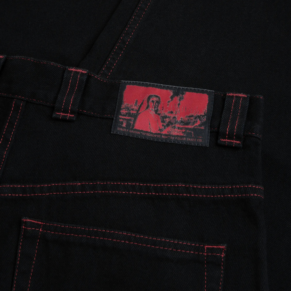 Jean Polar Skate Co Big Boy Apocalypse Nun Black Red
