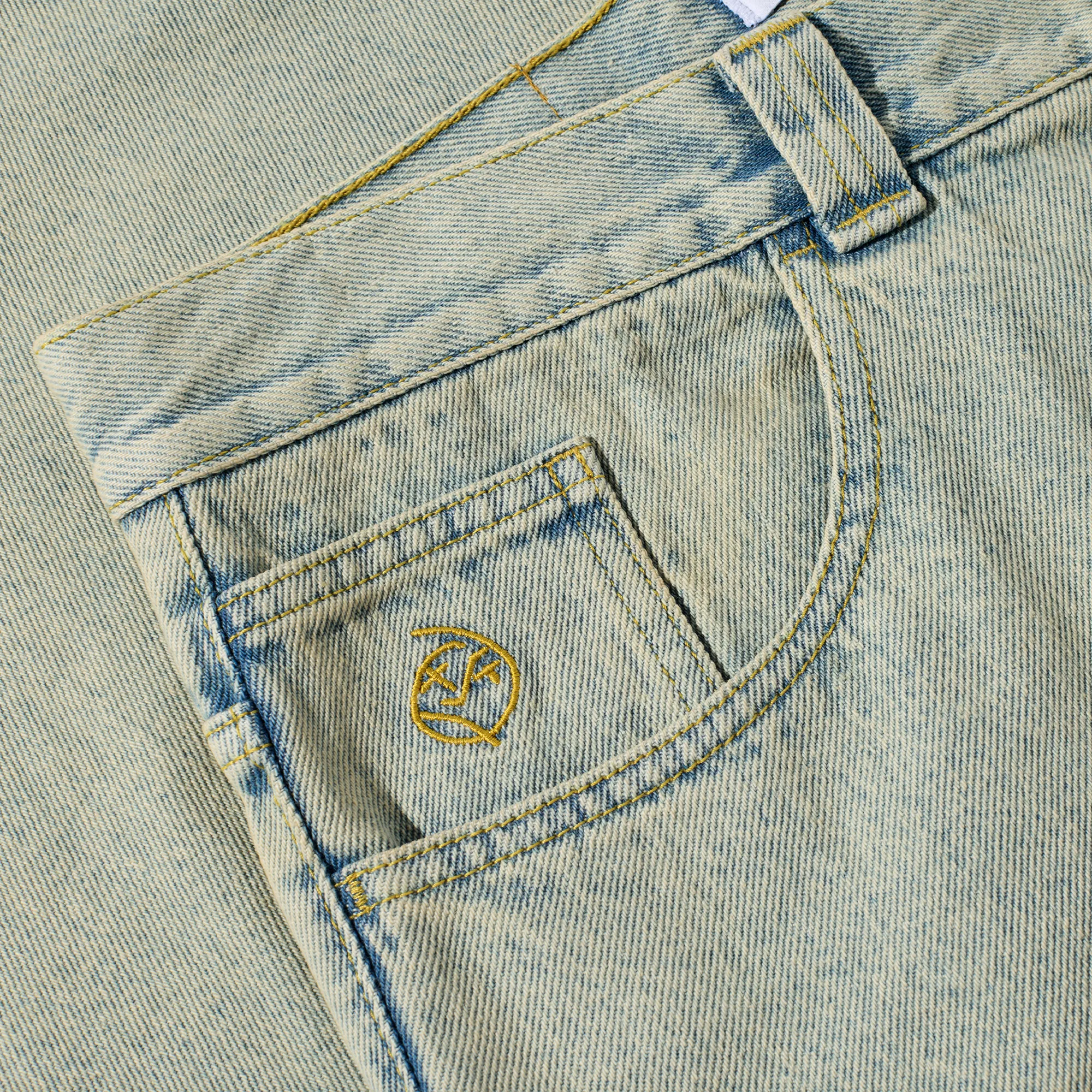 Polar Skate Co Big Boy Jeans Dirty Light Blue
