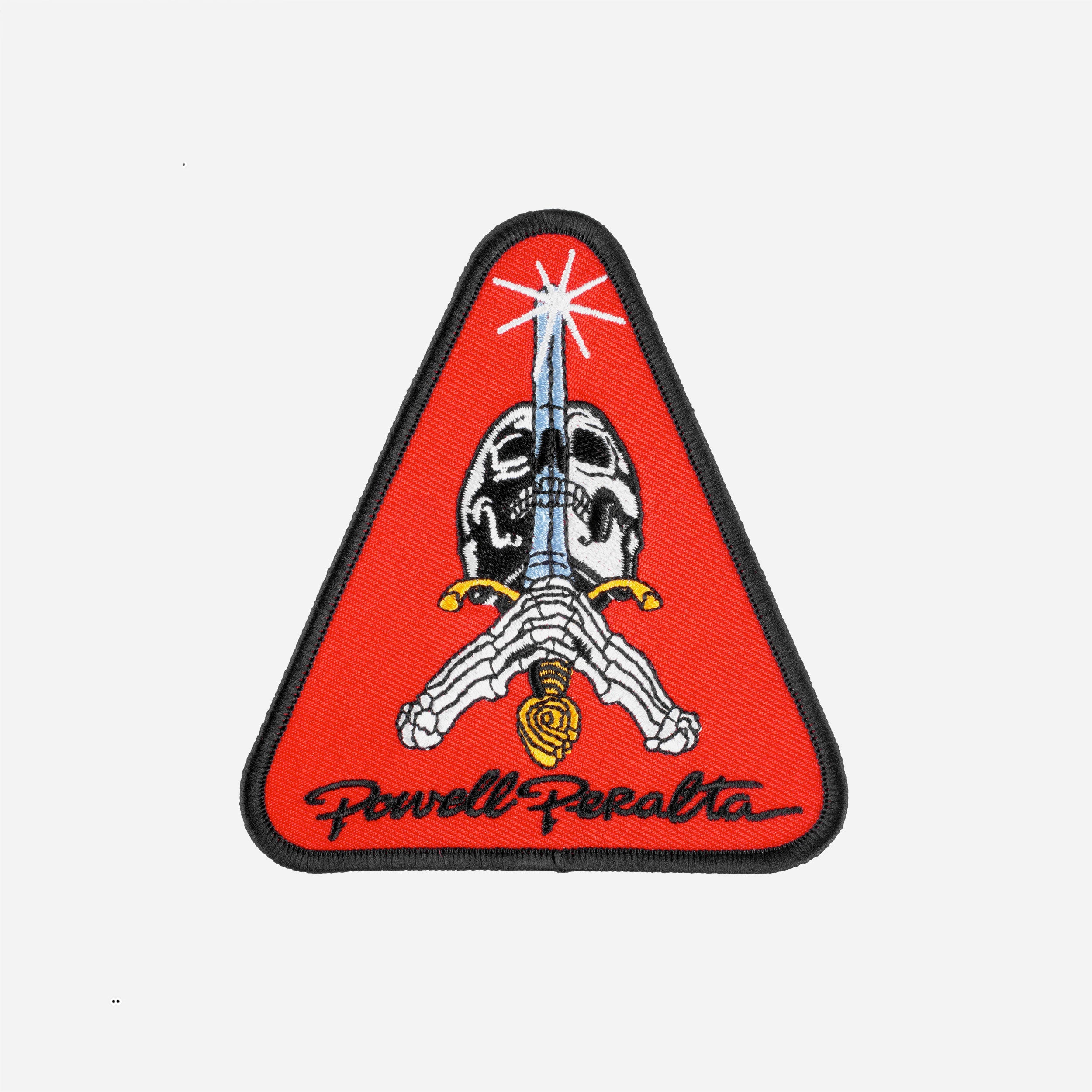 Powell Peralta - Skull & Sword patch - Black