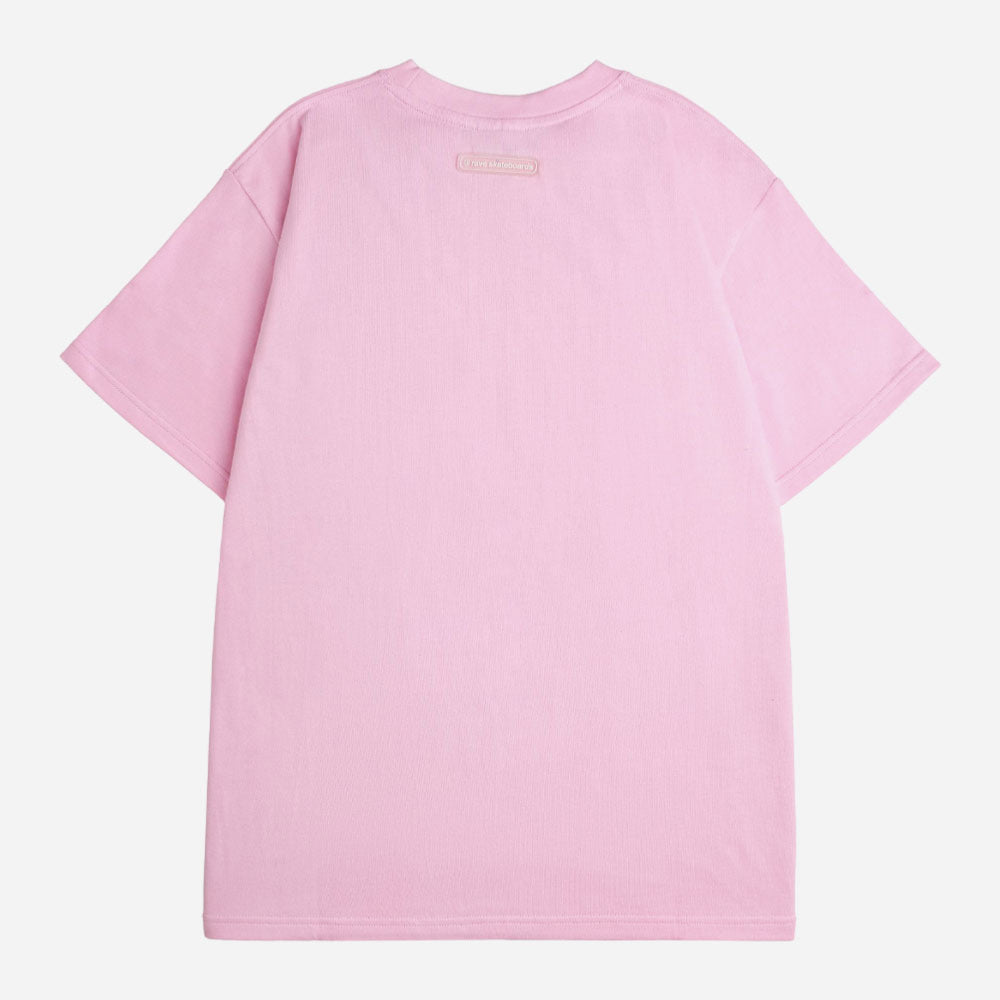 RAVE SKATEBOARDS - AMA TEE - Baby Pink