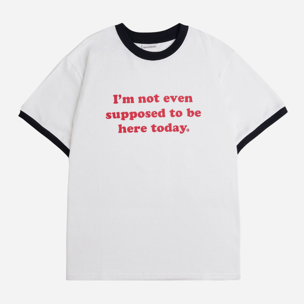 RAVE SKATEBOARDS - PEDRO RINGER TEE - White