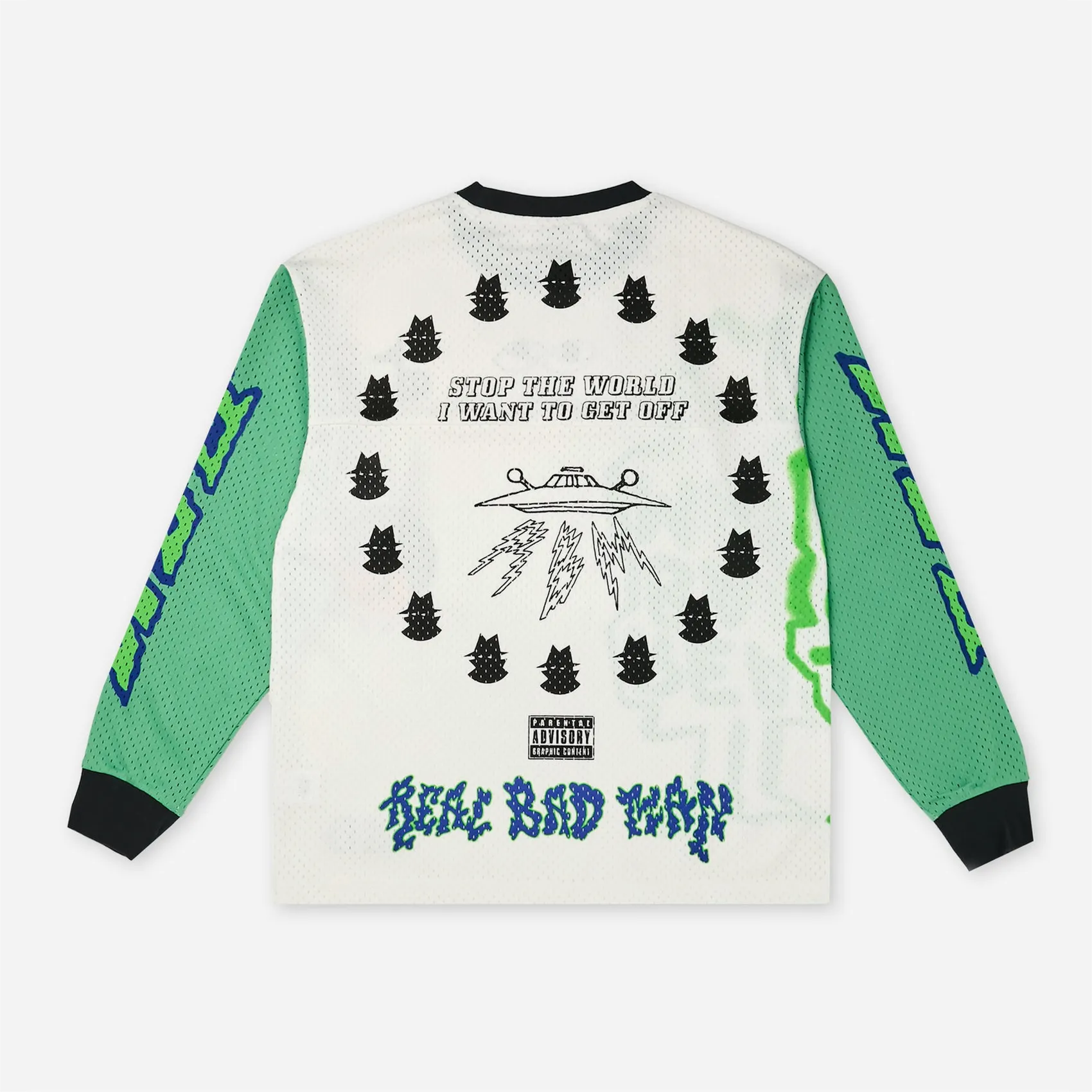 Maillot Real Bad Man RBM Motocross Jersey Green