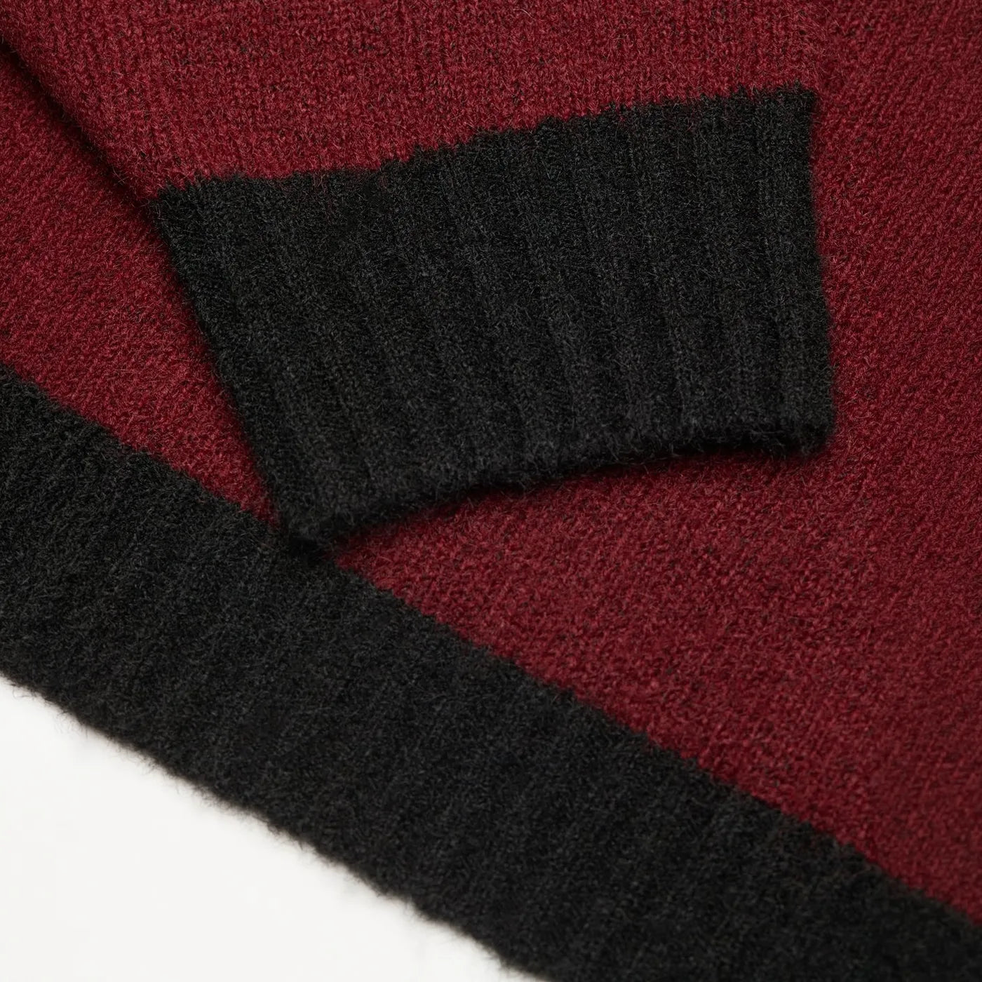 RVCA Dalas Flower Knit Sweater Brick Red