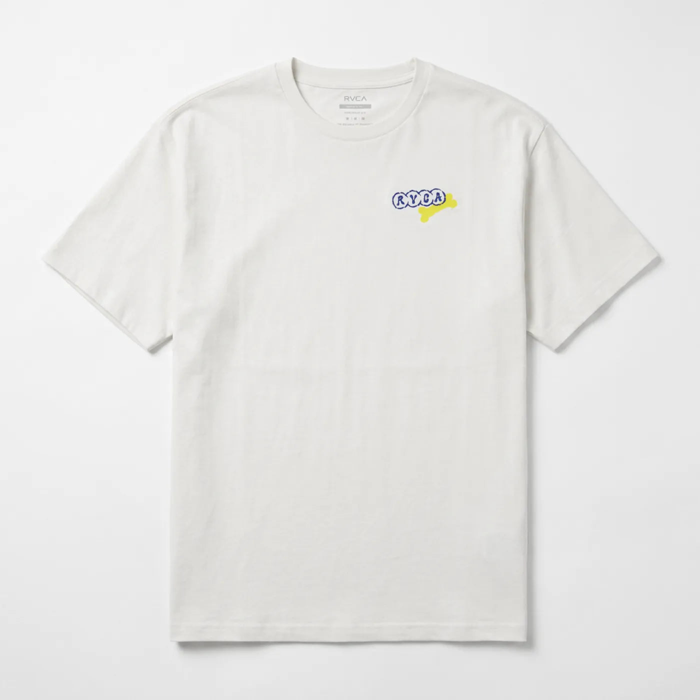 T-shirt RVCA Dalas Tiger Palm White