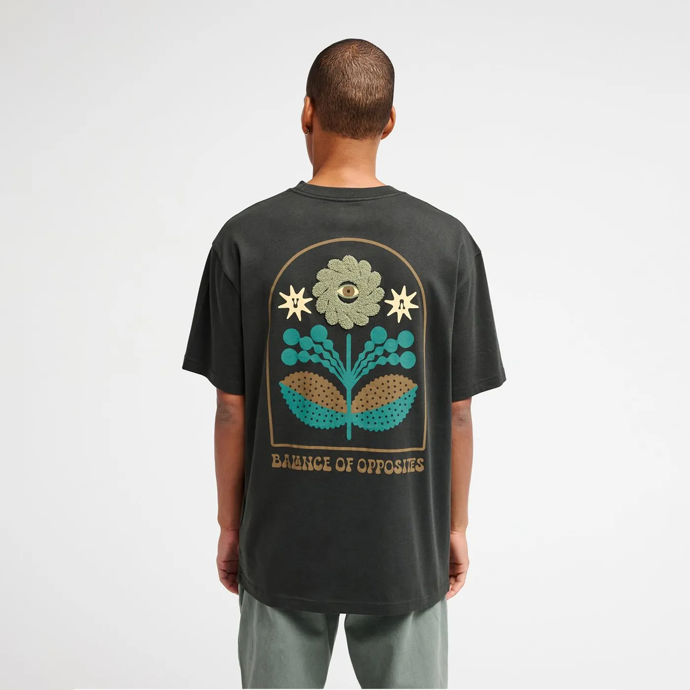 T-shirt RVCA Iris Pirate Black