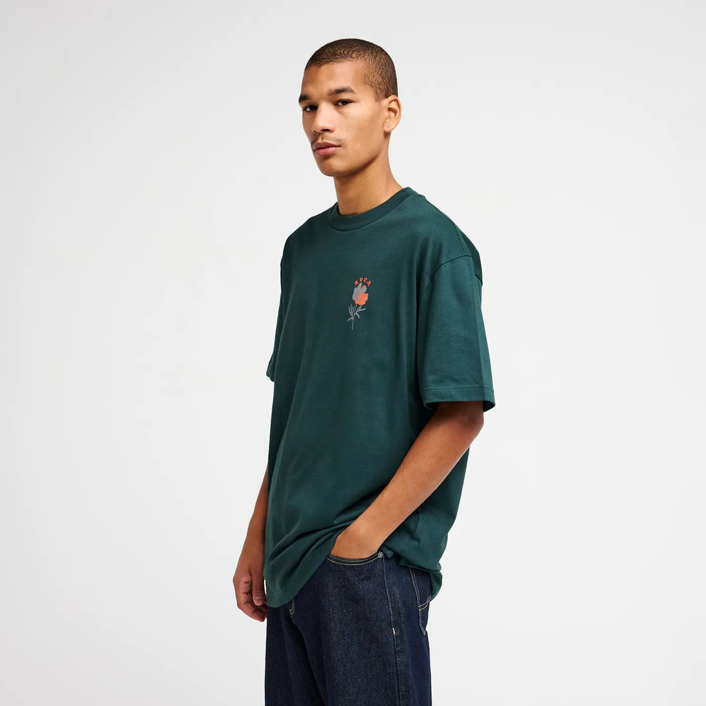 T-shirt RVCA Odai SS Hunter Green