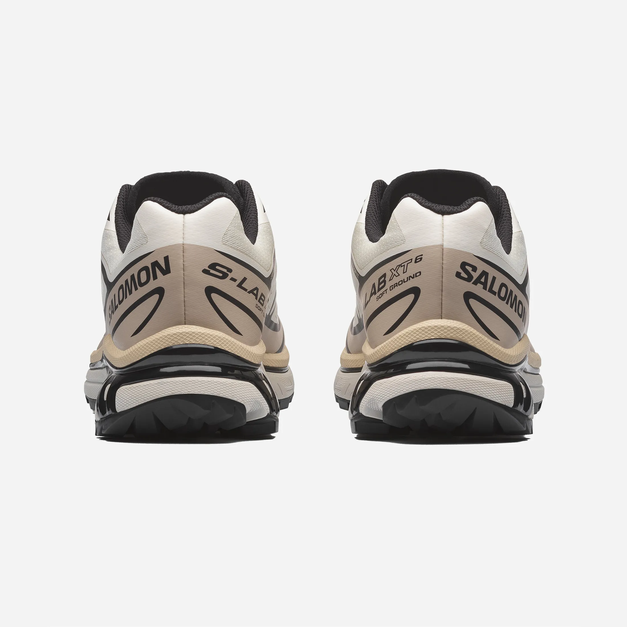 Salomon XT 6 Vanilla Ice Black Silver Cloud