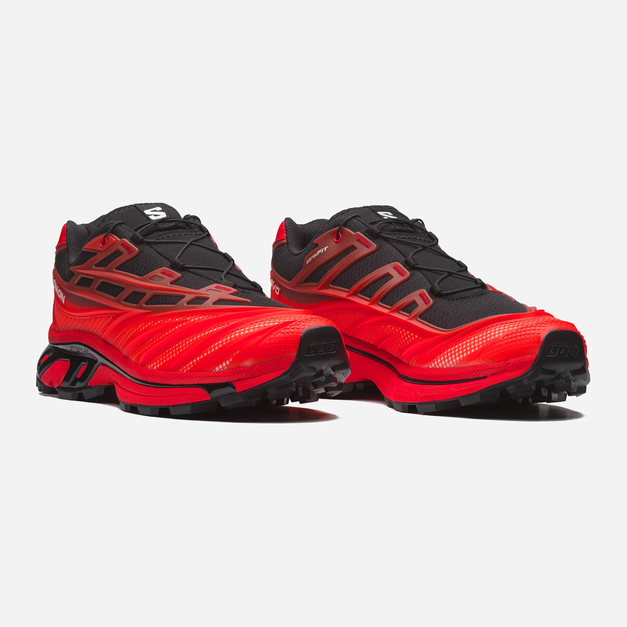 Salomon XT-EVO Black Fiery Red White
