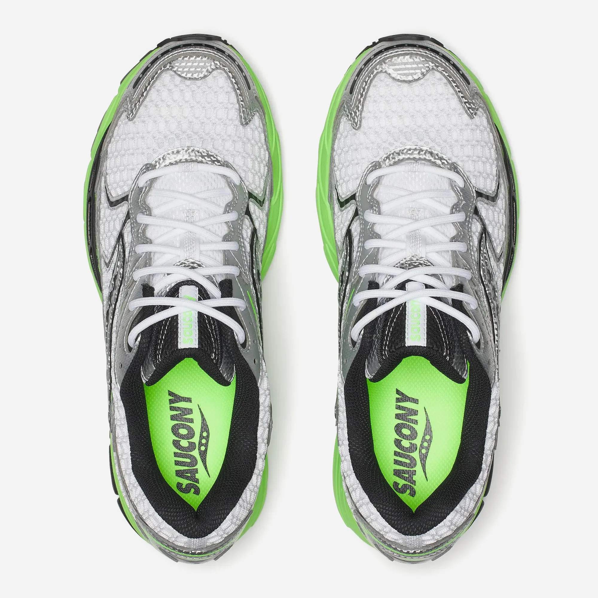 Saucony ProGrid Ride 1 White Slime