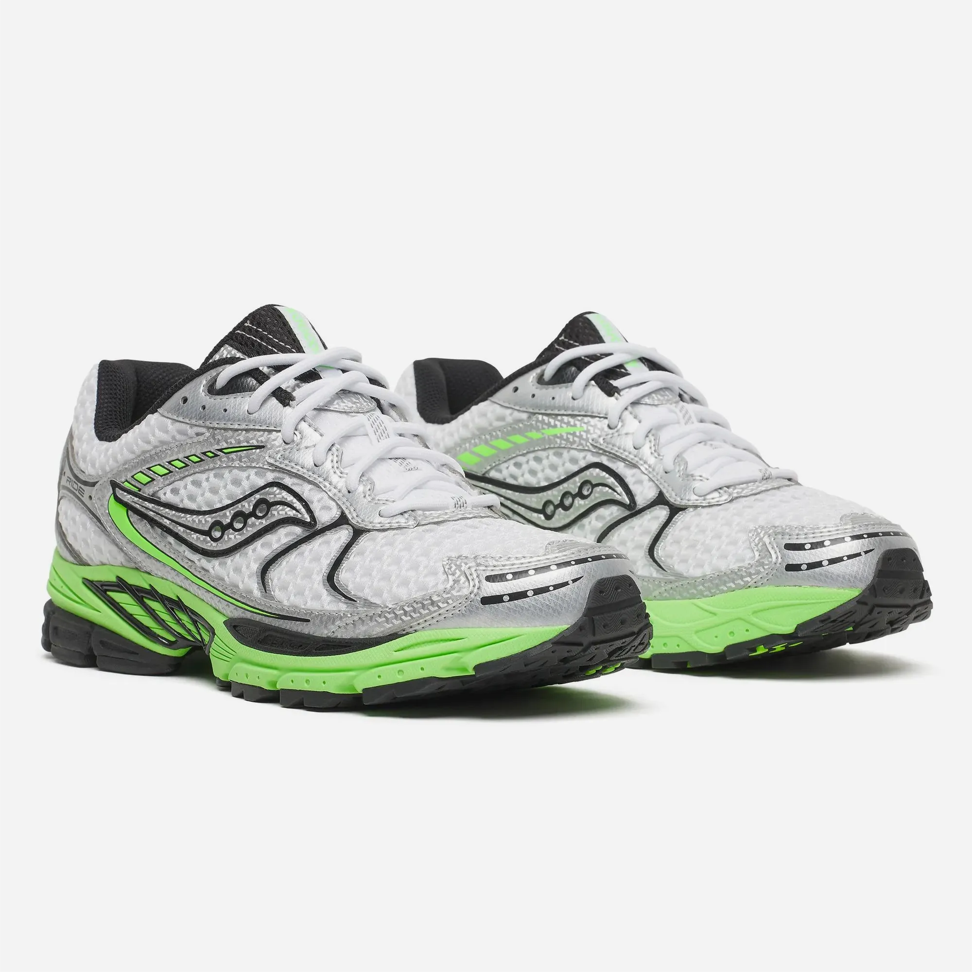 Saucony ProGrid Ride 1 White Slime