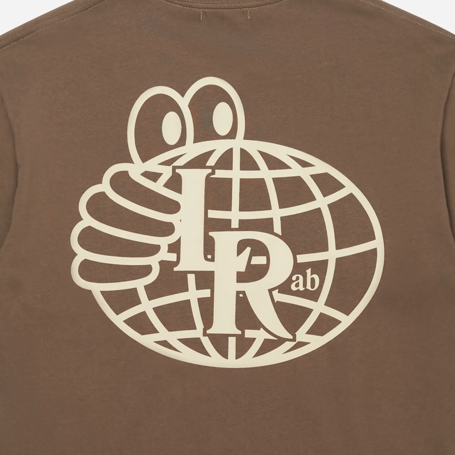 T-Shirt Last Resort AB - Atlas Mono SS Tee Brown Washed Brown Beige