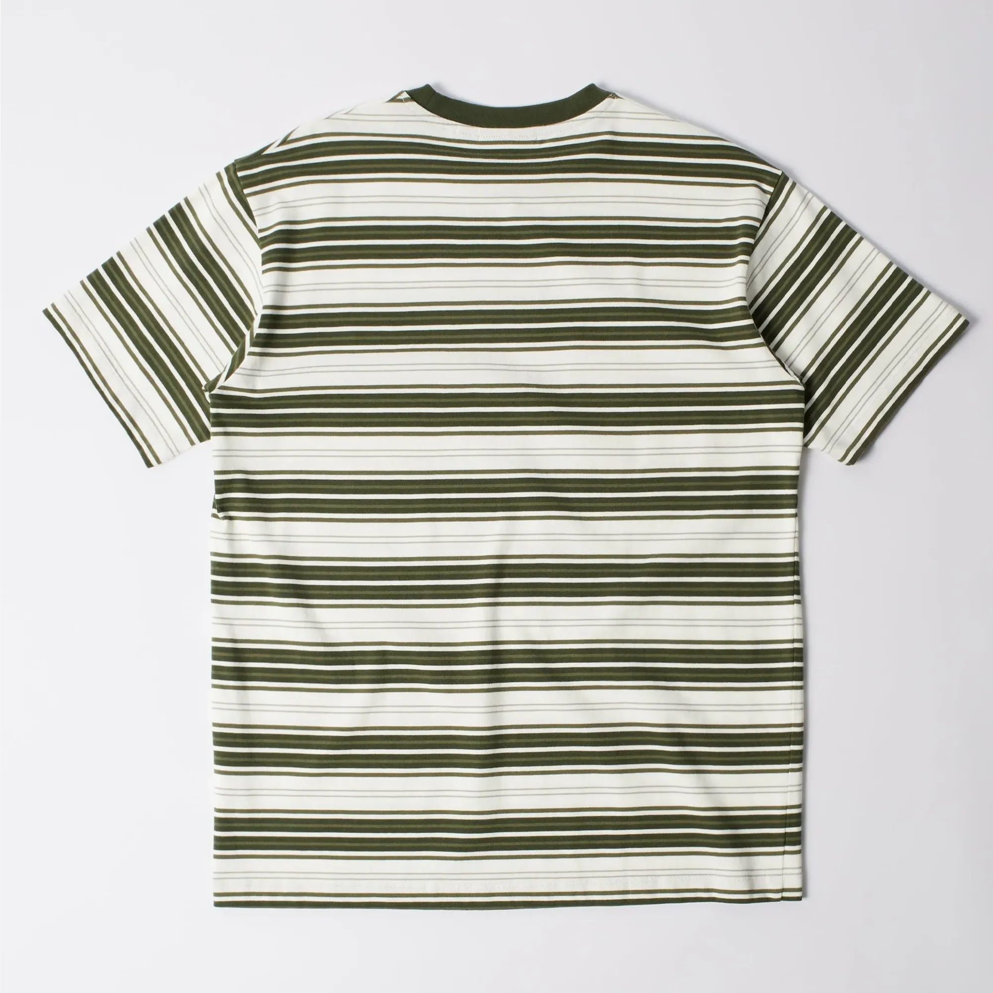 T-shirt Parra Signature striped Green