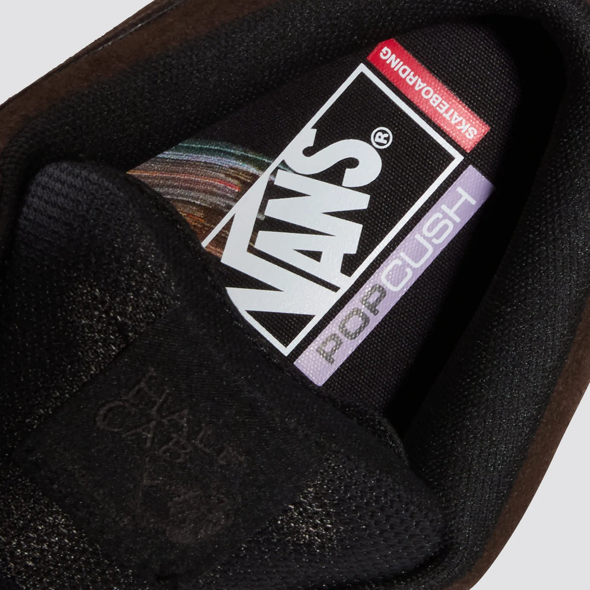Chaussures Vans Skate Half Cab Wafflecup Rizzo Brown Black