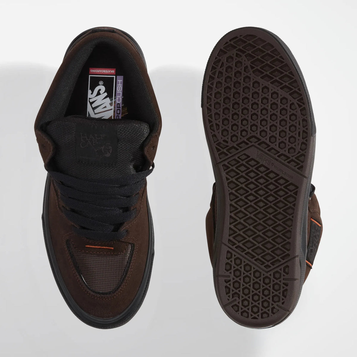 Chaussures Vans Skate Half Cab Wafflecup Rizzo Brown Black