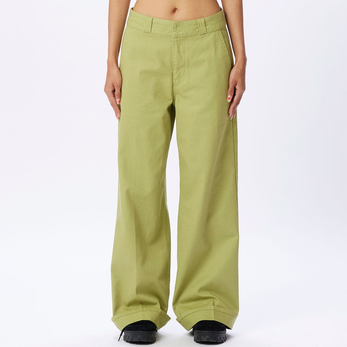 OBEY W MILA YORK PANT BAY LEAF