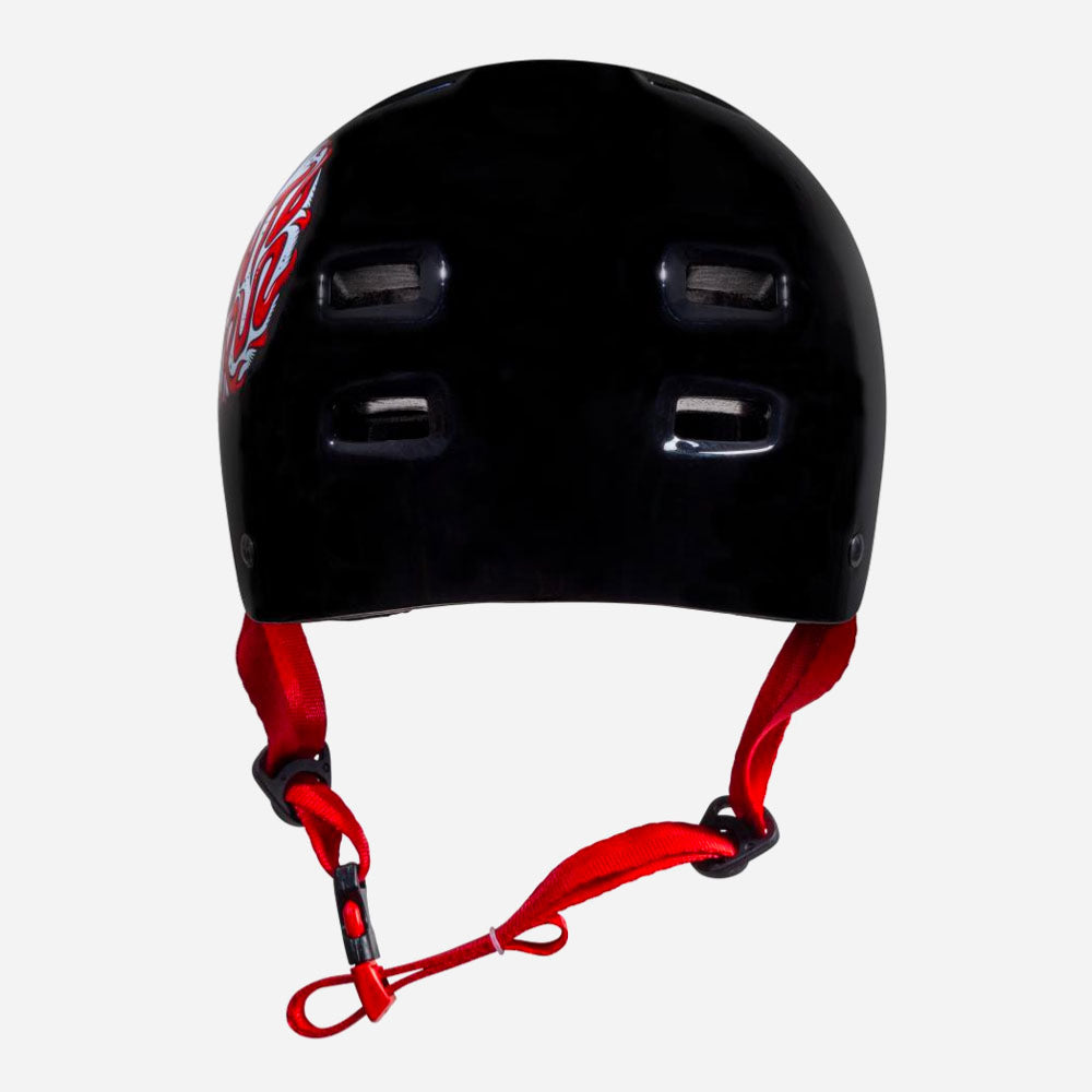 Bullet x Santa Cruz - Eyeball Youth Helmet - Gloss Black