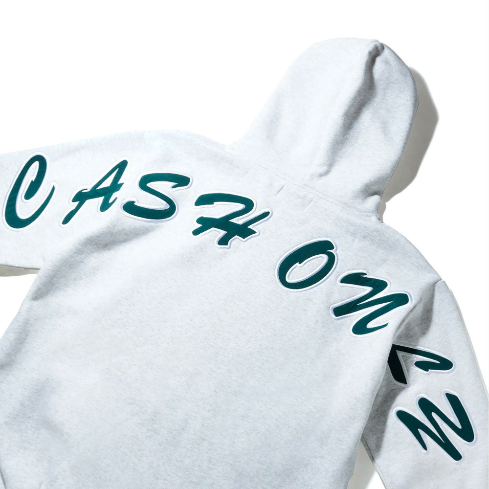 Cash Only - Spell Out Poullover Hood - Ash Gray