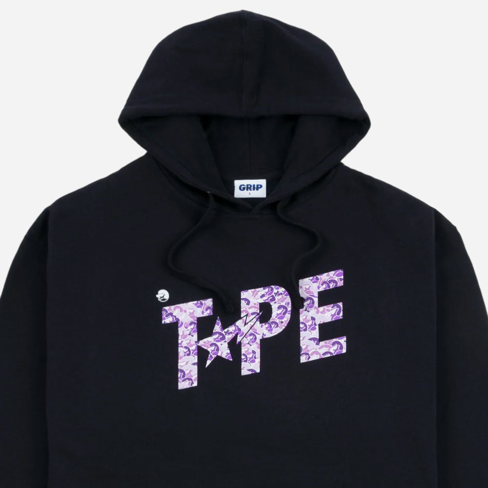 CLASSIC GRIP - TAPE STAR HOODY - Navy