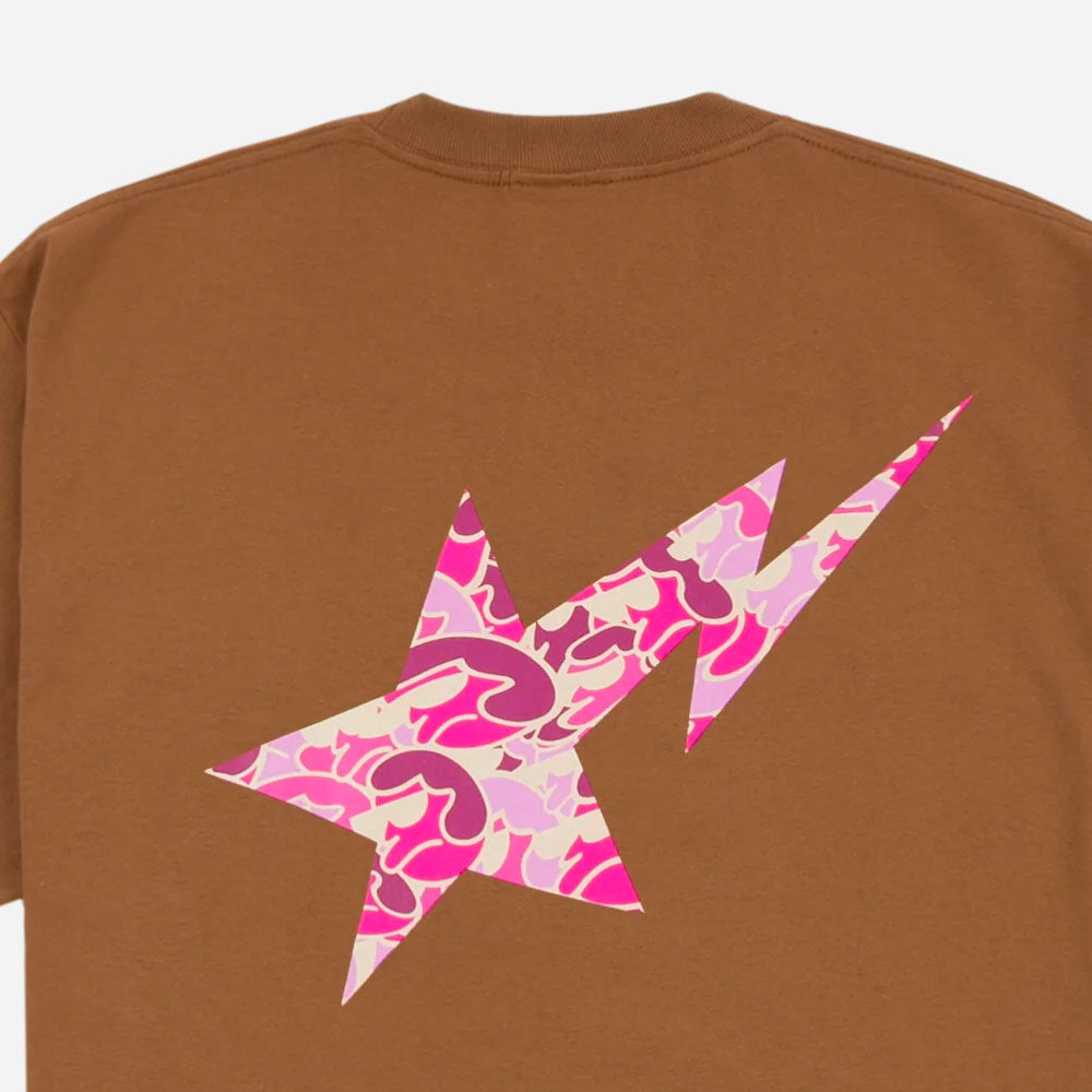 CLASSIC GRIP - TAPE STAR T-SHIRT - Brown