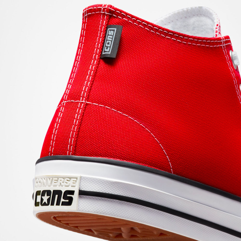 CONS - CONS CTAS PRO MID - UNIVERSITY RED WHITE BLACK