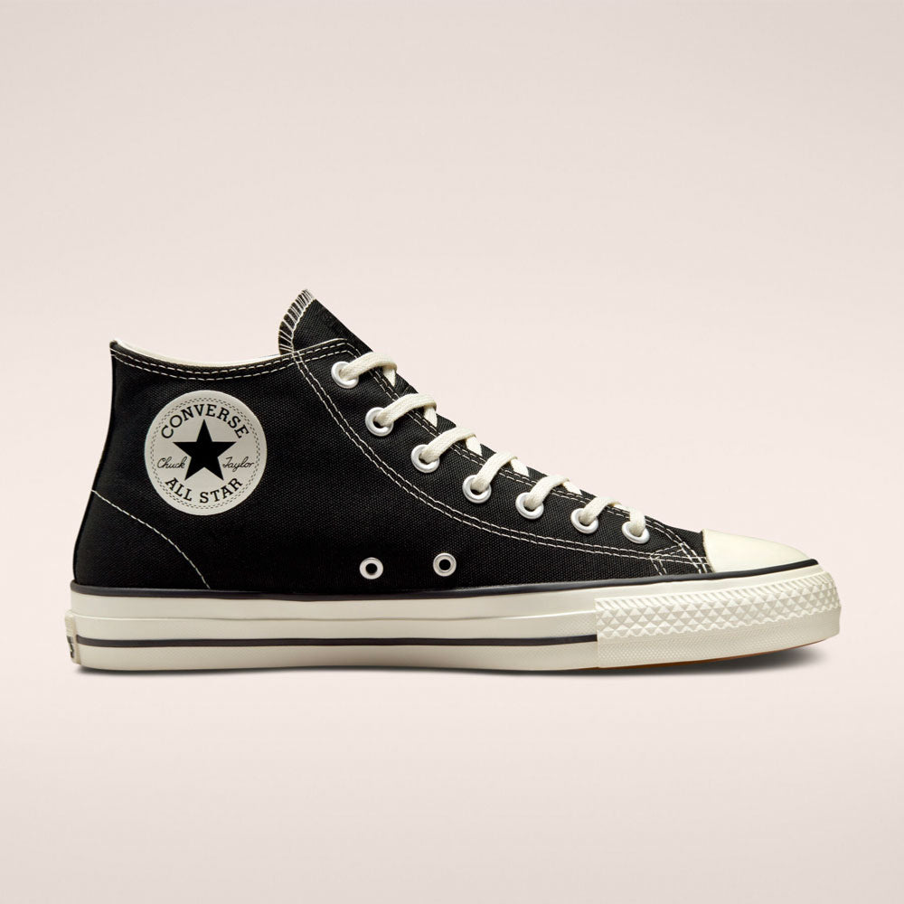 CONS - CONS CTAS PRO MID - BLACK BLACK EGRET