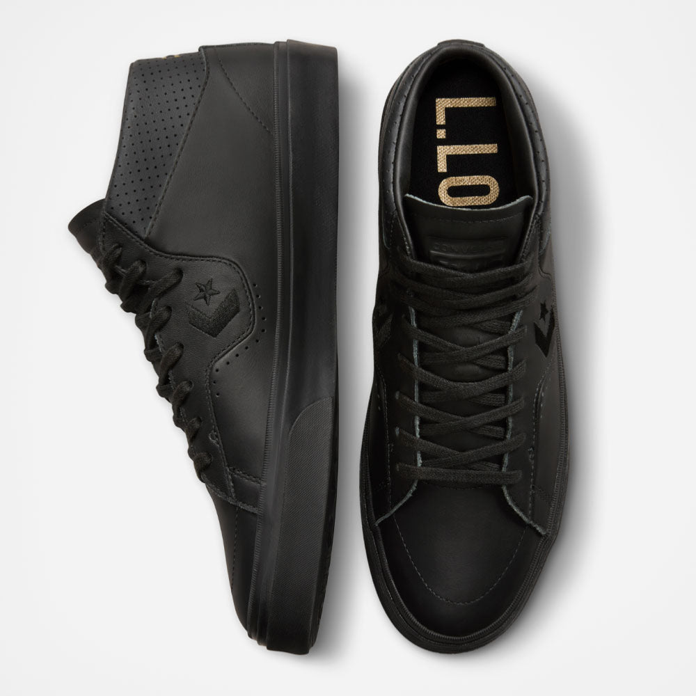 CONVERSE CONS - LOUIE LOPEZ PRO MID - Black - Black - Black