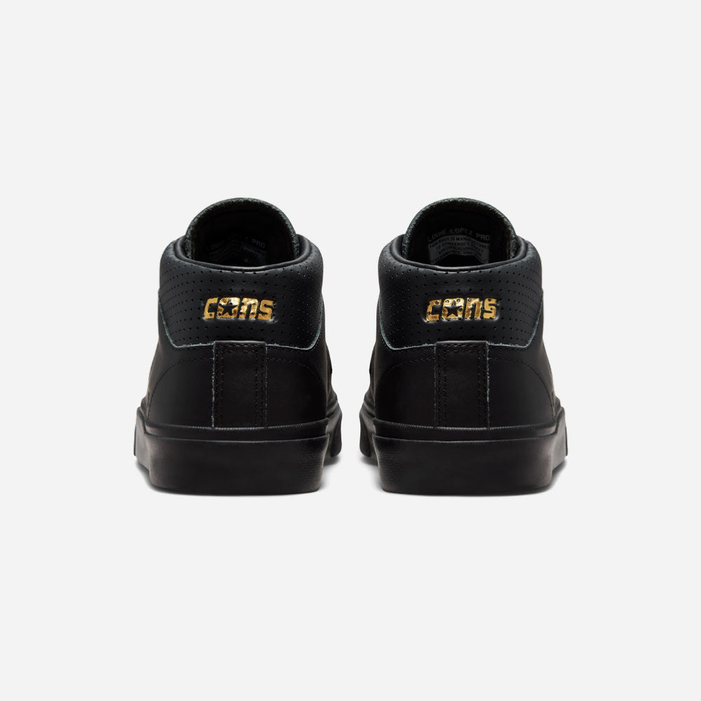 CONVERSE CONS - LOUIE LOPEZ PRO MID - Black - Black - Black