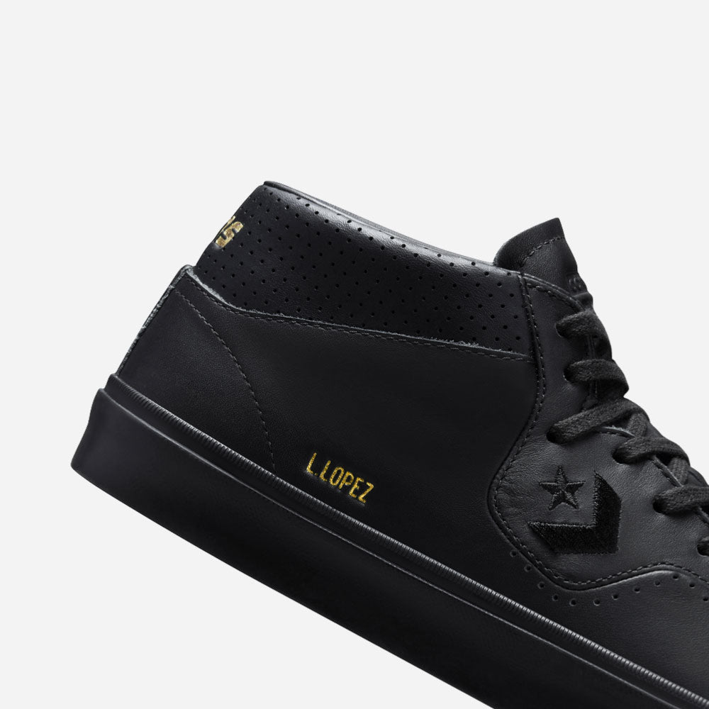 CONVERSE CONS - LOUIE LOPEZ PRO MID - Black - Black - Black