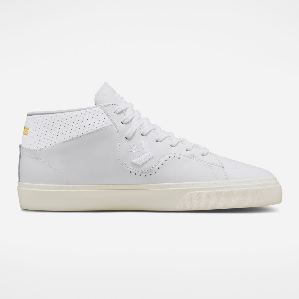 CONVERSE CONS - LOUIE LOPEZ PRO MID - White - White - Egret