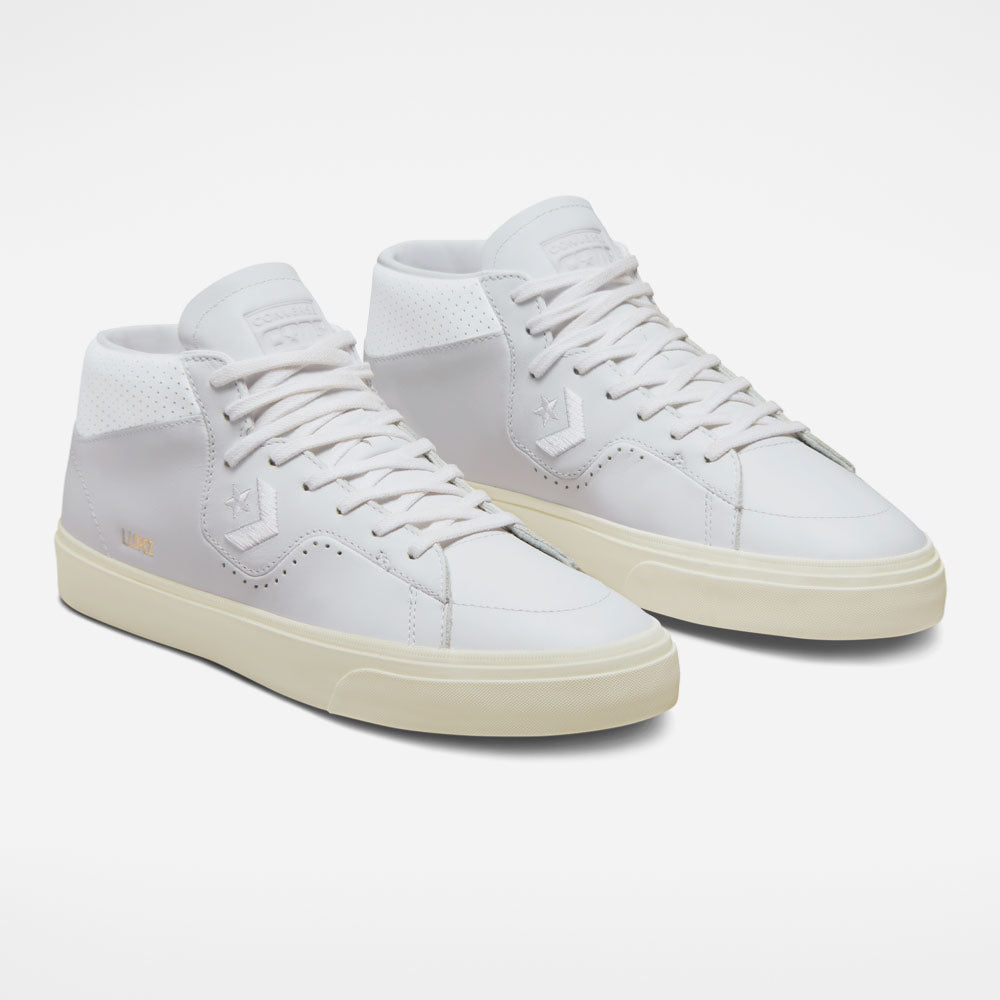 CONVERSE CONS - LOUIE LOPEZ PRO MID - White - White - Egret