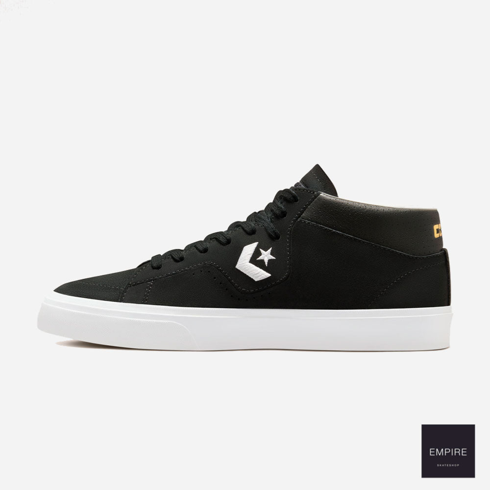 CONVERSE CONS LOUIE LOPEZ PRO MID - Black-Black-White