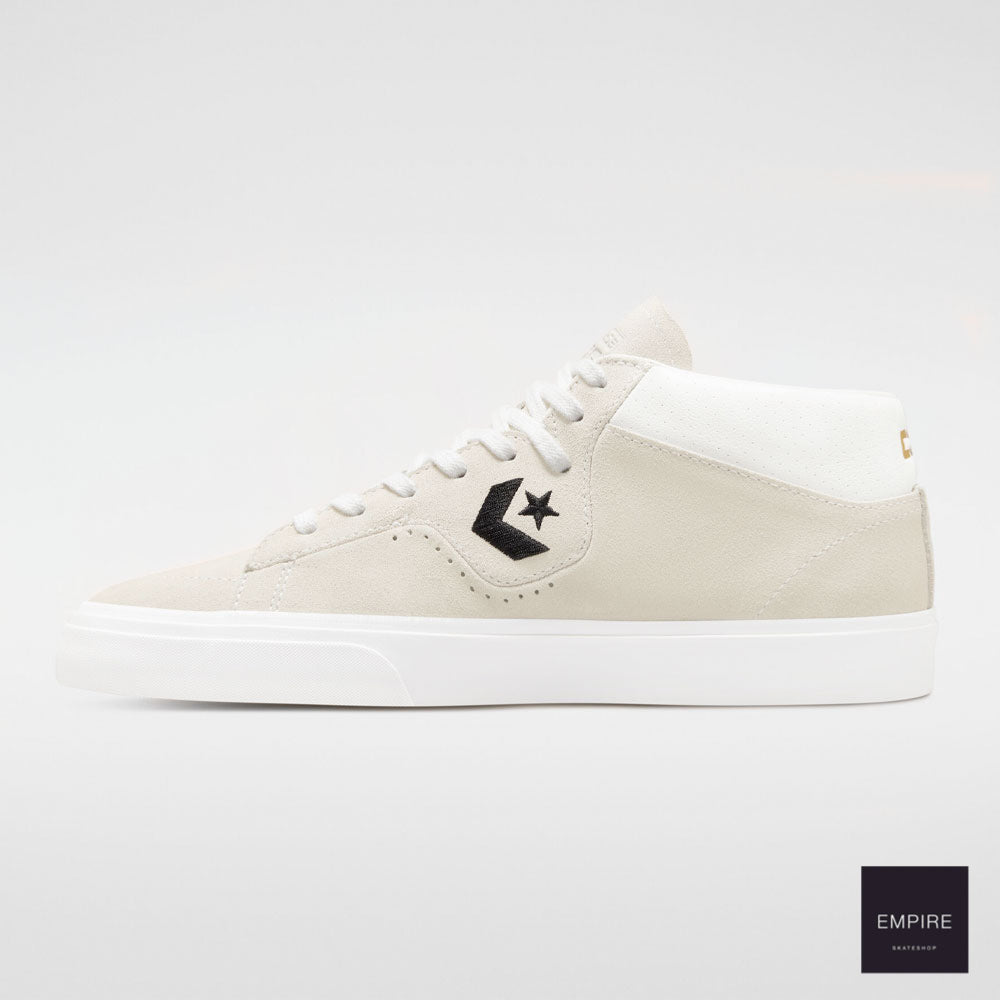 CONVERSE CONS - LOUIE LOPEZ PRO MID - White - Black - White