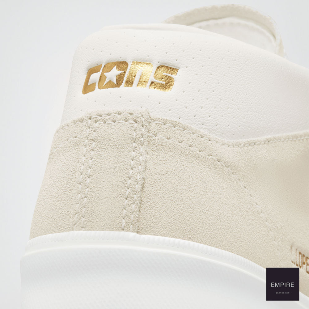 CONVERSE CONS - LOUIE LOPEZ PRO MID - White - Black - White