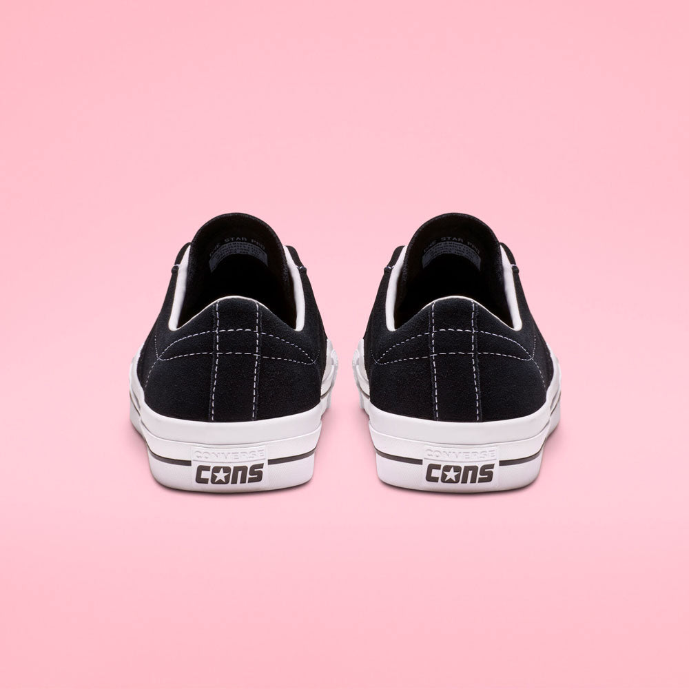 CONS by CONVERSE - ONE STAR PRO OX - Black-Black-White
