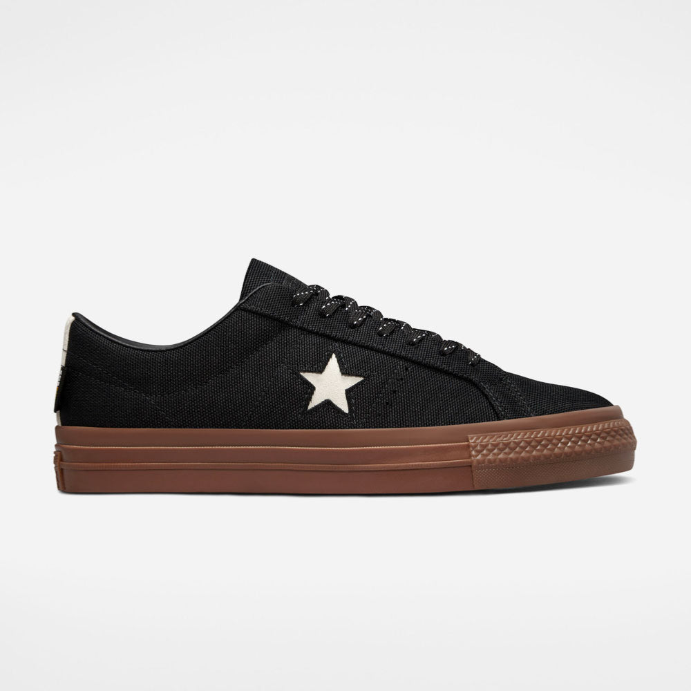 CONS by CONVERSE - ONE STAR PRO CORDURA OX - Black White Dark Gum