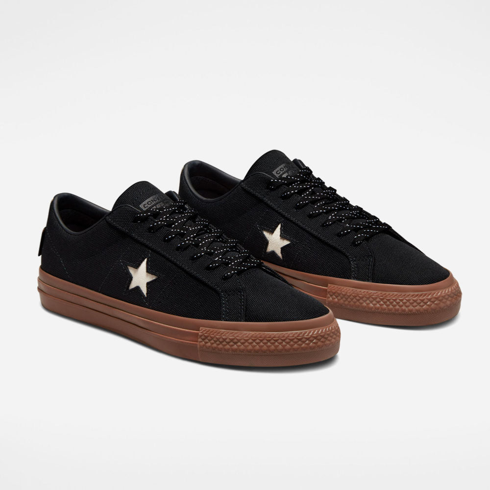 CONS by CONVERSE - ONE STAR PRO CORDURA OX - Black White Dark Gum