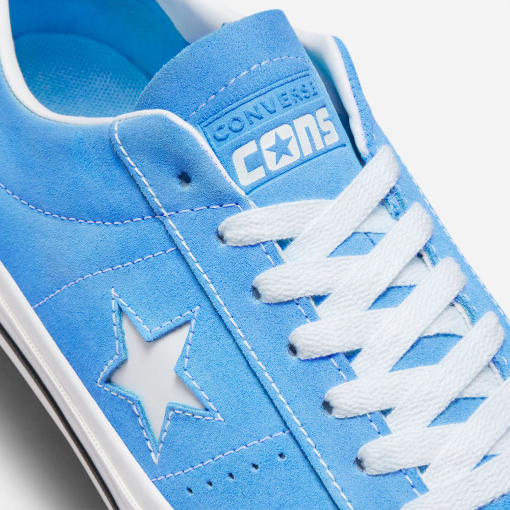 CONS by CONVERSE - ONE STAR PRO OX - UNIVERSITY BLUE-WHITE
