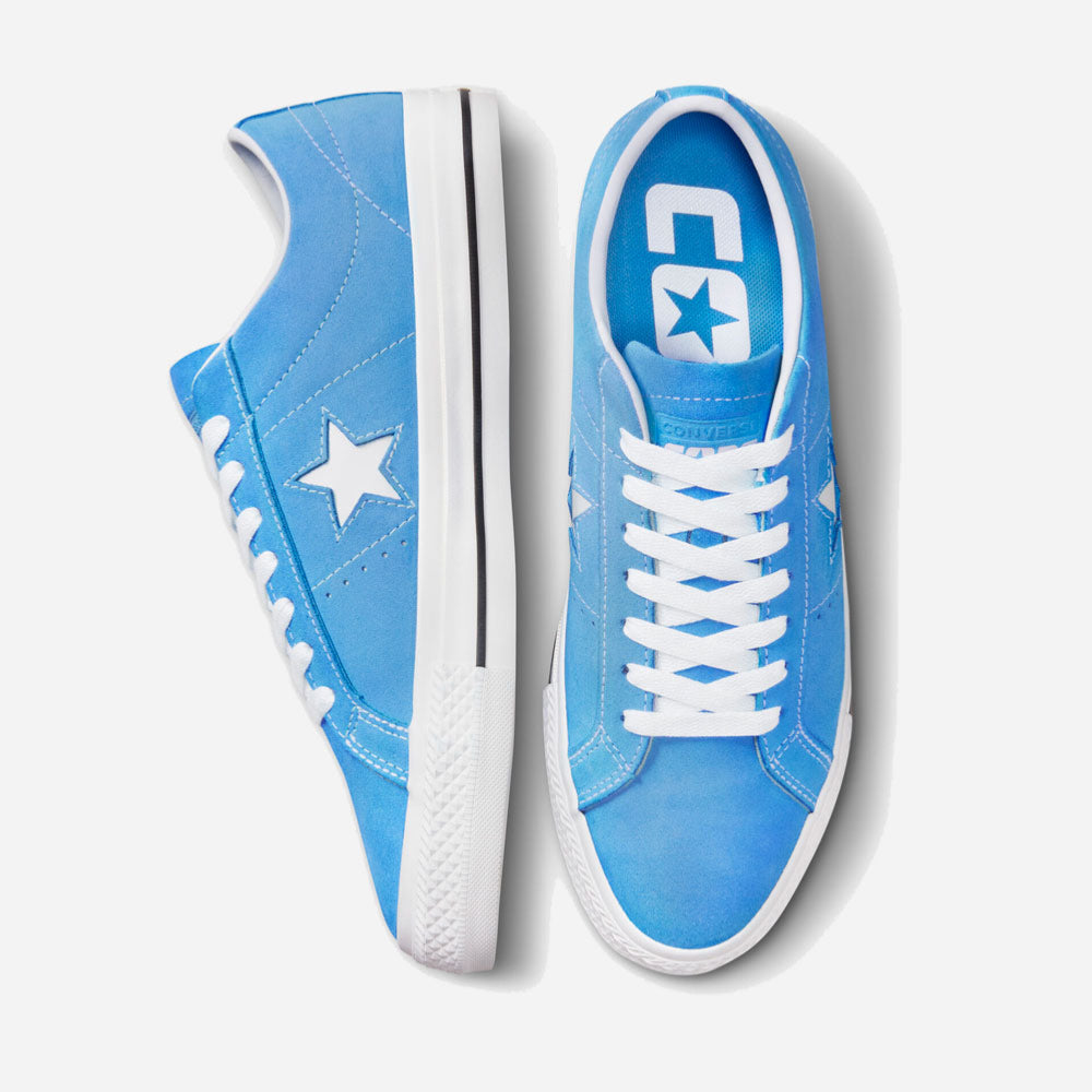 CONS by CONVERSE - ONE STAR PRO OX - UNIVERSITY BLUE-WHITE