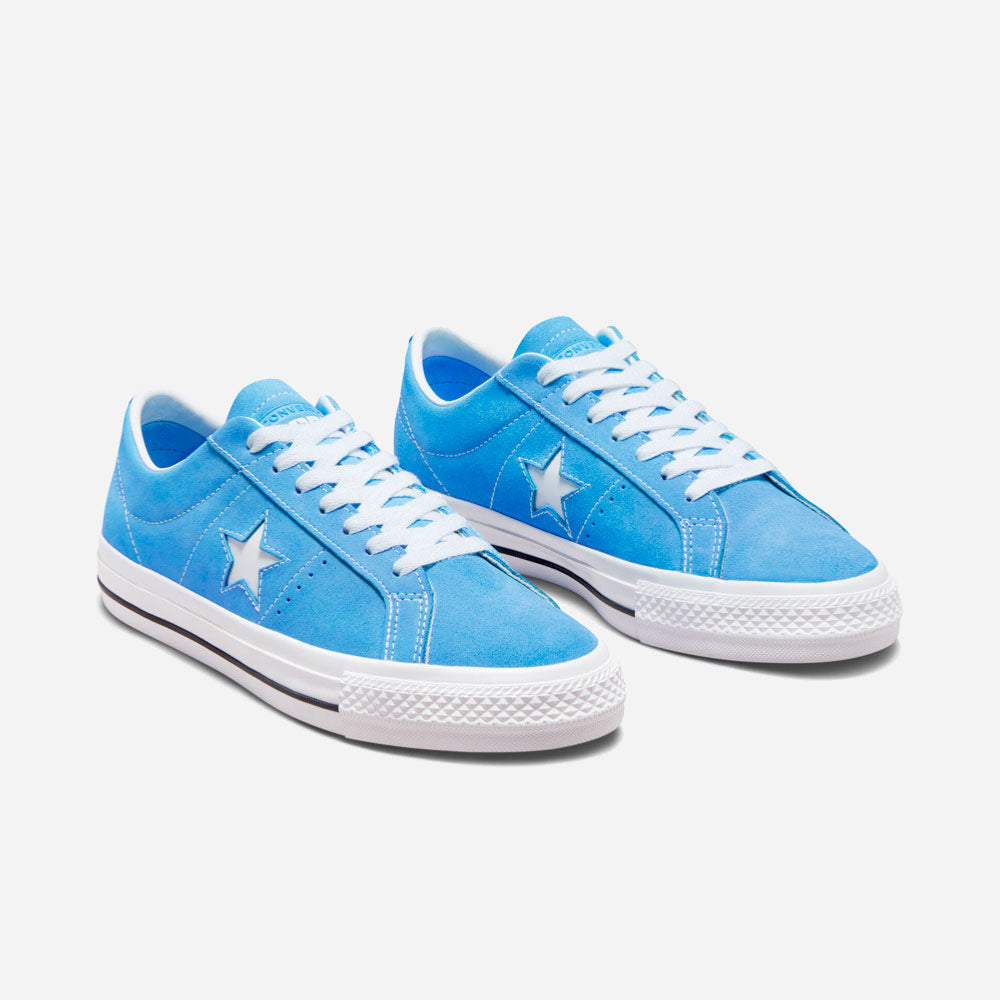 CONS by CONVERSE - ONE STAR PRO OX - UNIVERSITY BLUE-WHITE