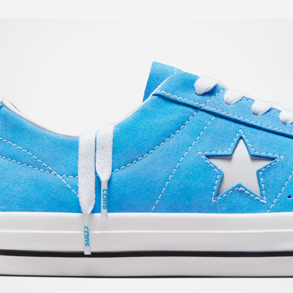 CONS by CONVERSE - ONE STAR PRO OX - UNIVERSITY BLUE-WHITE