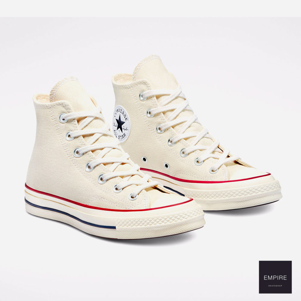 CONVERSE CHUCK TAYLOR 70 HI - Parchment Garnet Egret