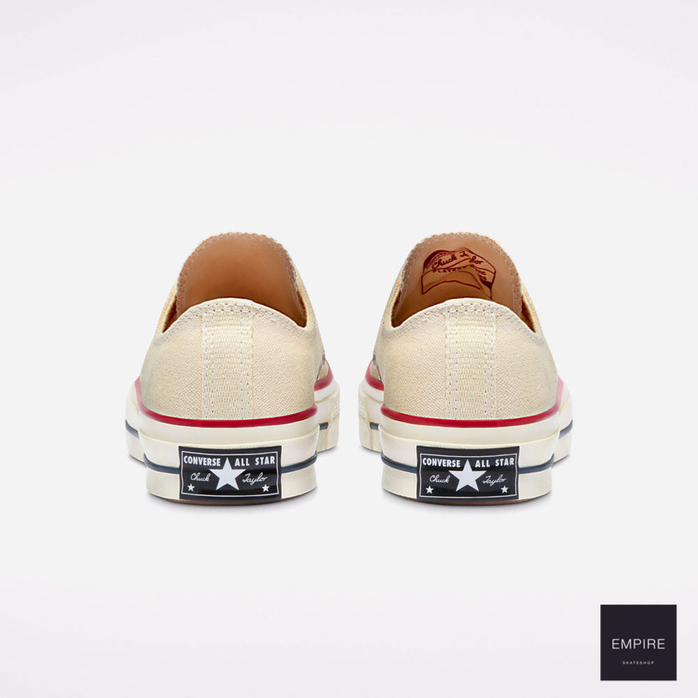 CONVERSE CHUCK TAYLOR 70 OX- Parchment Garnet Egret