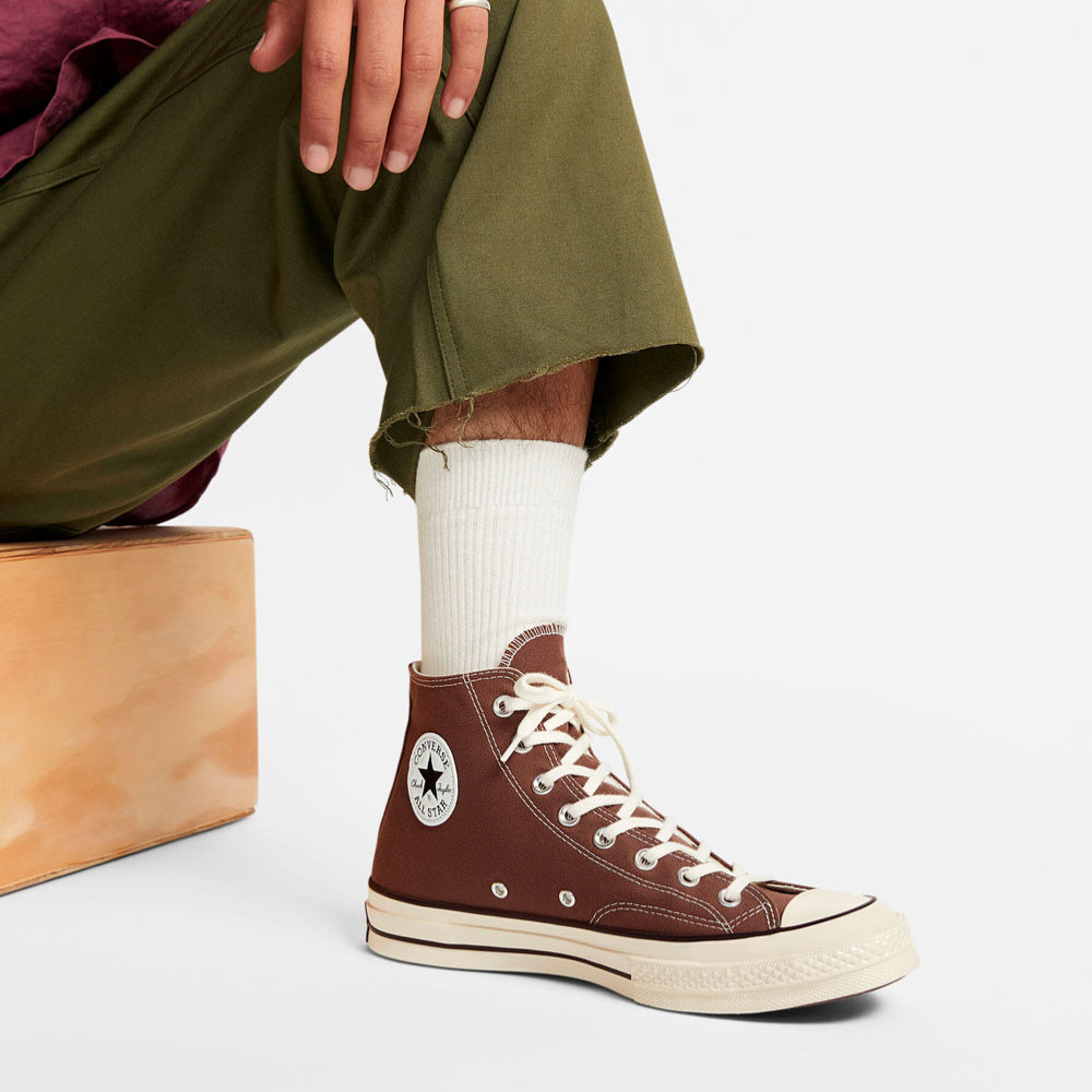 CONVERSE - CHUCK TAYLOR 70 HI - Squirrel Friend - Egret - Black