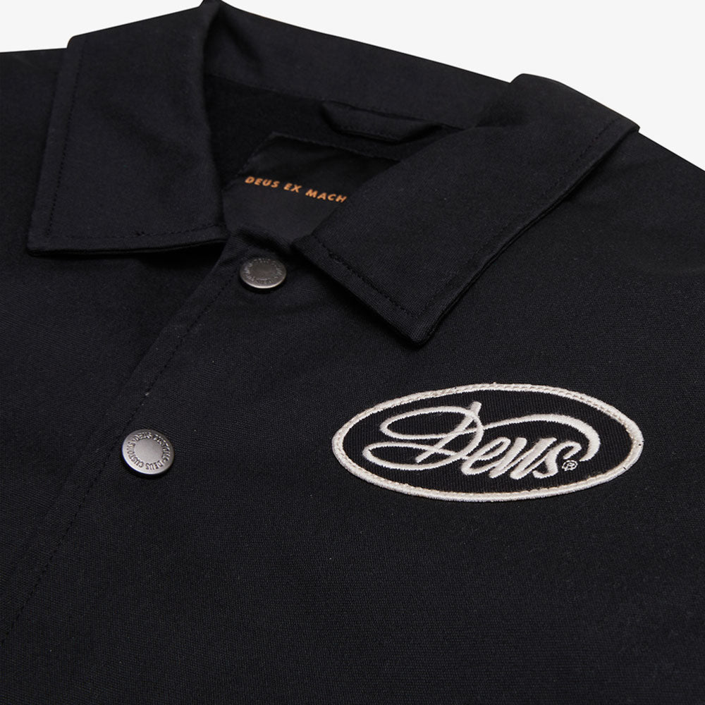 DEUS EX MACHINA - GULF COACH JACKET - BLACK