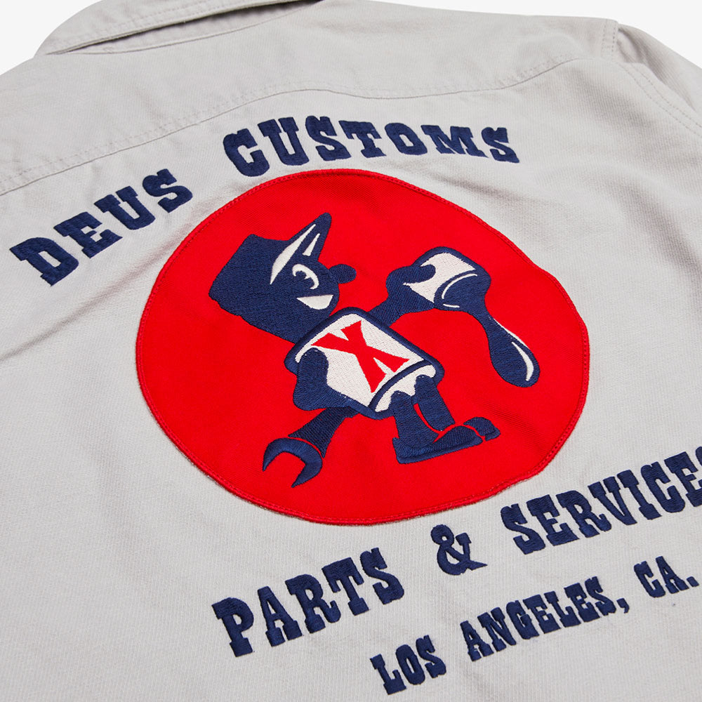 DEUS EX MACHINA - TRUE GRIT SHIRT - DIRTY WHITE