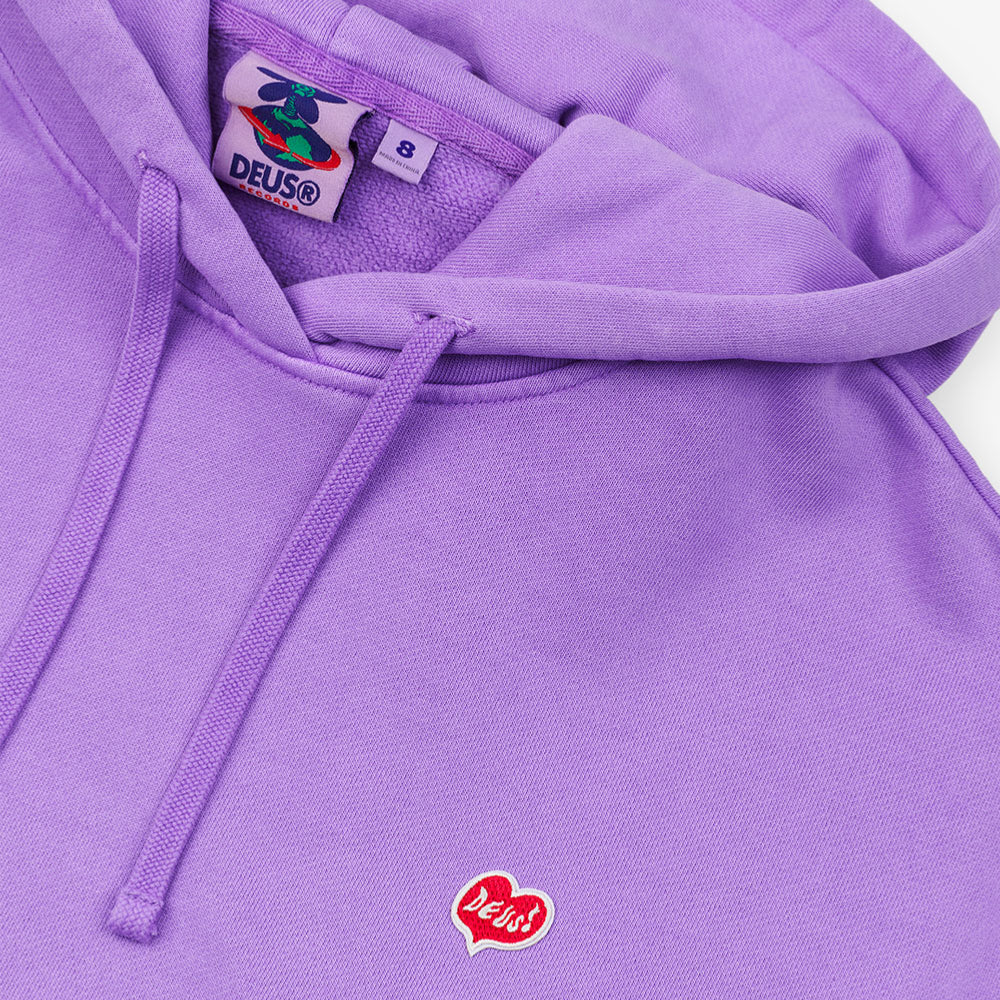 DEUS EX MACHINA - TRUE ROMANCE HOODIE - Bougainvillea