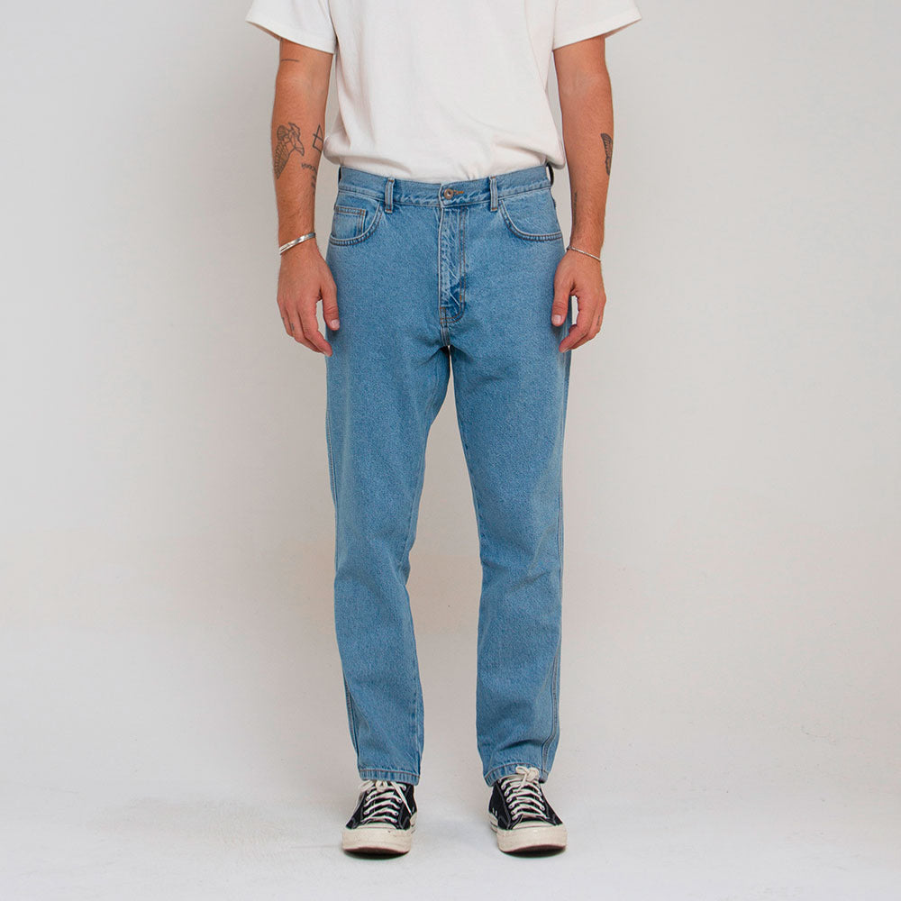 DEUS EX MACHINA - DIXON TAPERED JEAN - Light Stone