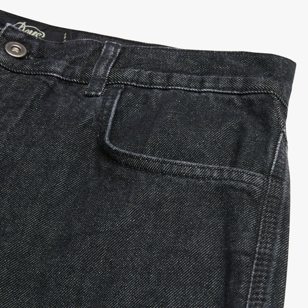 DEUS EX MACHINA - DIXON TAPERED JEAN - Washed Black